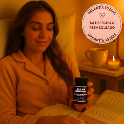 Femina® : Quemador de grasa nocturno 100% natural